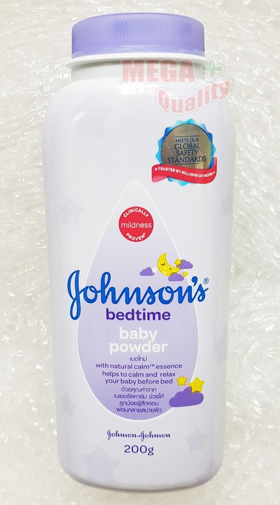 Johnson Baby Powder Bed Time Help To Calm And Relax Before Bed