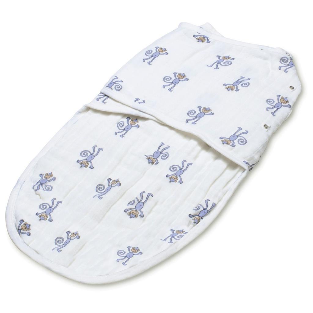 New Aden + Anais Easy Swaddle with Snaps Muslin Baby Blanket Girl / Boy