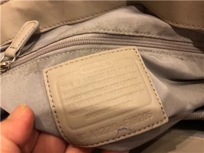 Coach f19205 Optic Linen East West SoHo Signature C's Purse