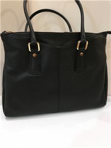 Las Large Italian Leather 3 Divider Side Organiser Shoulder Bag Las Large Italian Leather 3 Divider Side Organiser Shoulder Bag Handbag Tote