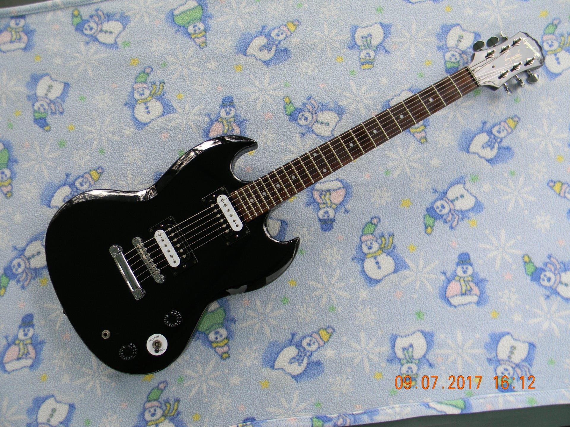 Epiphone SG Special Electric Guitar,Upgraded Humbuckers,Tuners,Coil