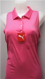 puma women's racerback golf polo