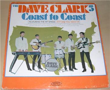 The Dave Clark Five - Coast to Coast (LP, 1965) VG/Very Good+ | eBay