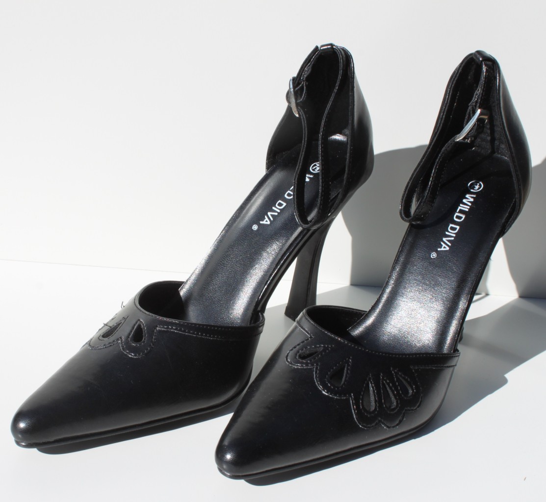 womens black platform dress shoes