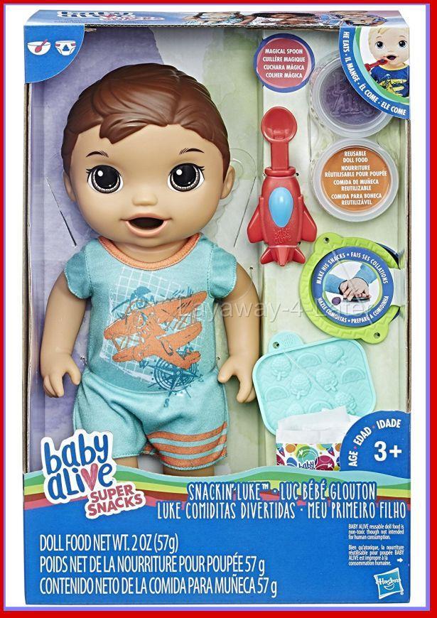 baby alive snack and luke
