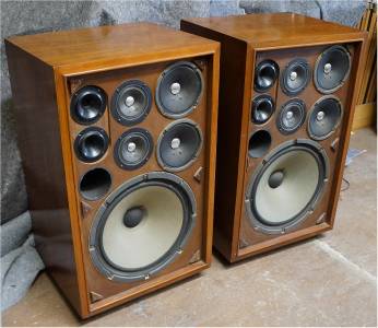 ABSOLUTELY BEAUTIFUL SANSUI FLAGSHIP MODEL SP-5000 HOME AUDIO SPEAKERS ...