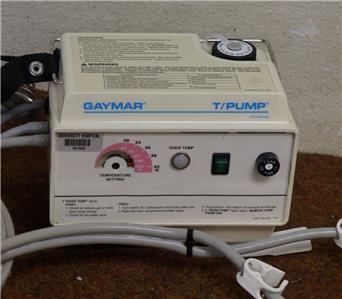 GAYMAR T-PUMP TP-500 HEAT PHYSICAL THERAPY PUMP !!! FOR PARTS OR REPAIR ...