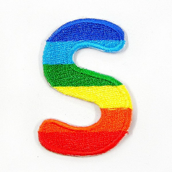 I0625 Upick Letter Alphabet Rainbow Iron
