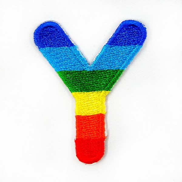 I0625 Upick Letter Alphabet Rainbow Iron