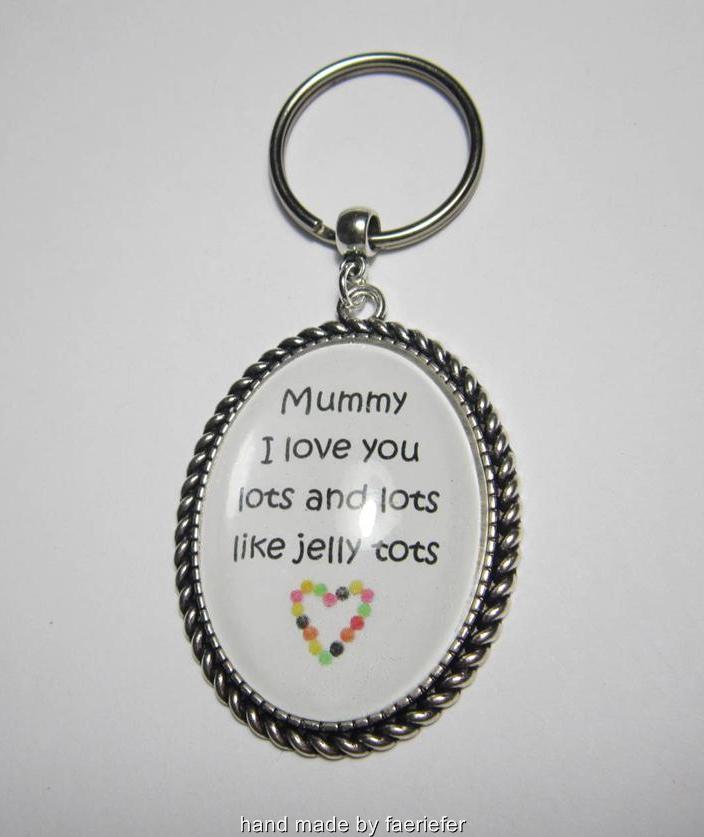 Nan Mummy Grandma Mother's Day Sweet Gift love you lots like jelly tots Mum 