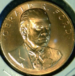 Gerald ford commemorative coin #8