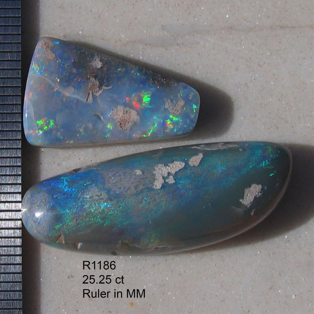 Lightning Ridge opal Natural solid Australian opal for jewelry