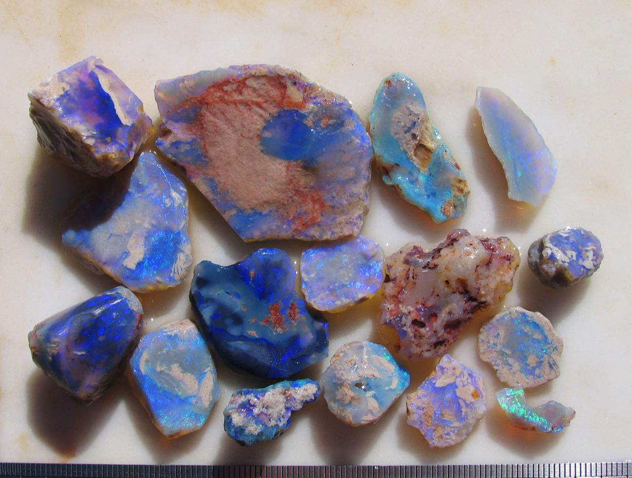 Lightning Ridge rough opal 261.3 cts 100 solid natural Australian opal C309 eBay