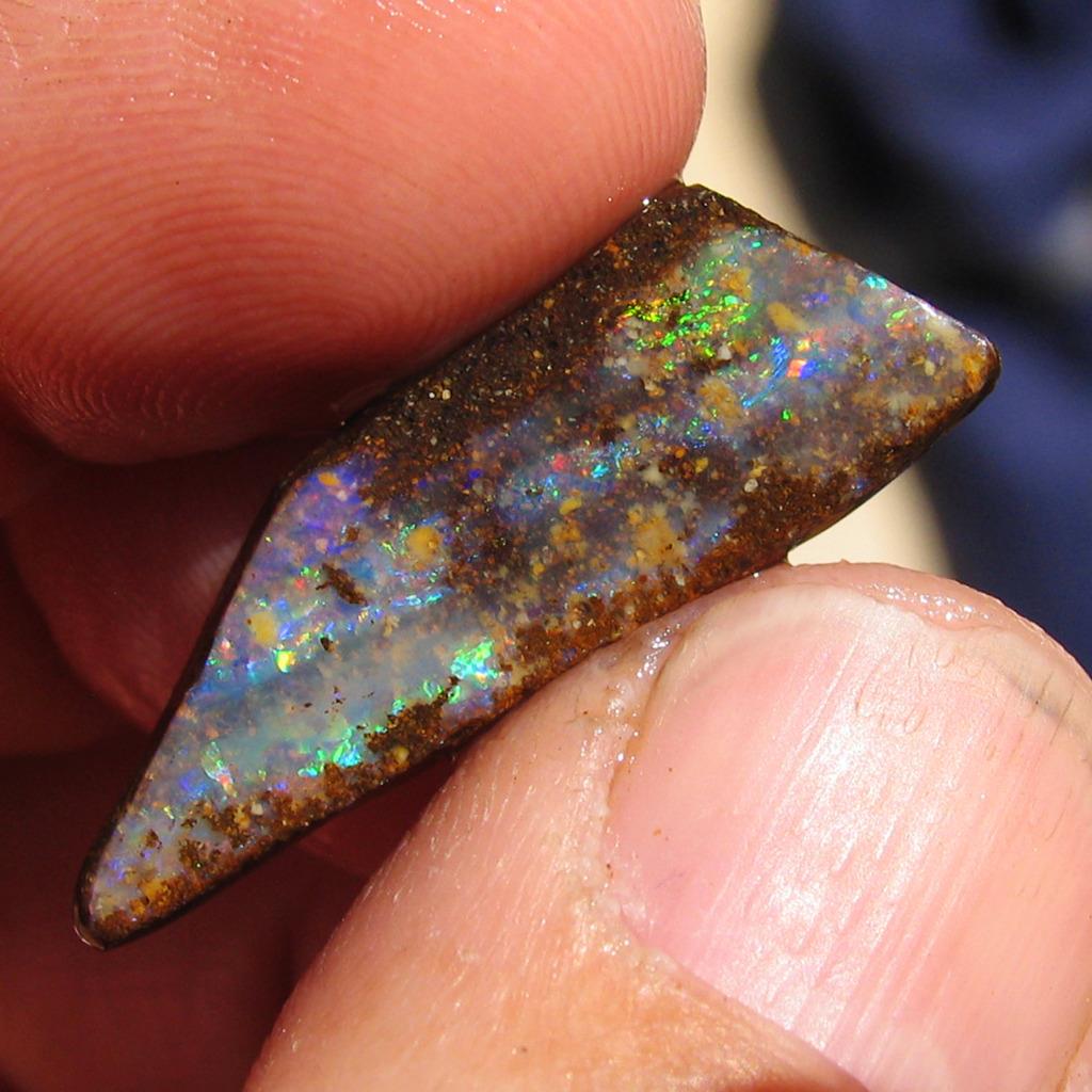 Rough Boulder Opal 13.25 ct 100 Australian Natural Rough Opal From QLD