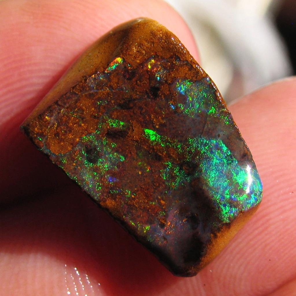 Rough Boulder Opal 8.60 ct 100 Australian Natural Rough Opal From QLD N2017 eBay