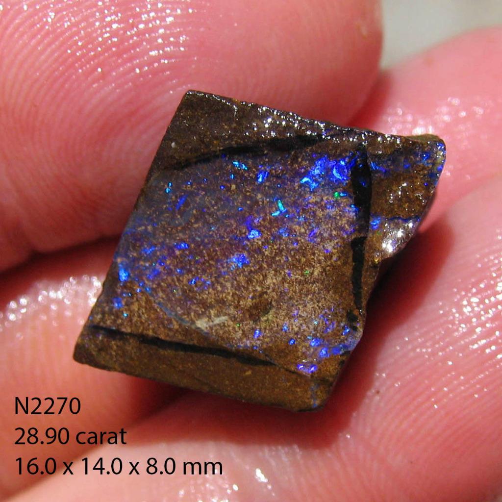 Rough Boulder Opal 28.90 ct 100% Australian Natural Rough Opal From QLD
