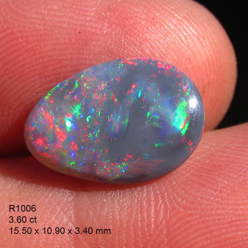 Lightning Ridge opal Natural solid Australian opal for jewelry
