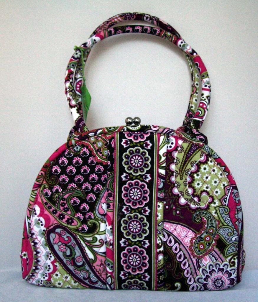 Nwt VERA BRADLEY Eloise Very Berry Paisley Bag Handbag | eBay