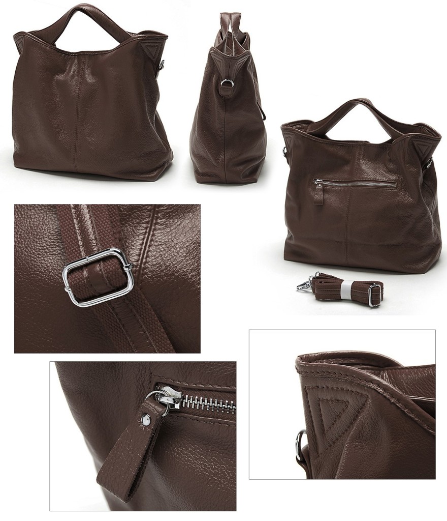 High End Italian Calf Leather Hand Bag Purse baby blue | eBay