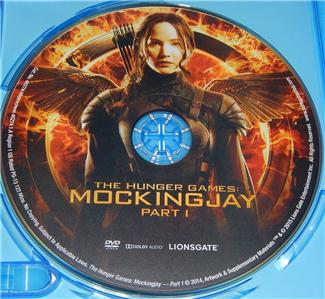 hunger games 3 mockingjay part 1 (dvd disc onl
