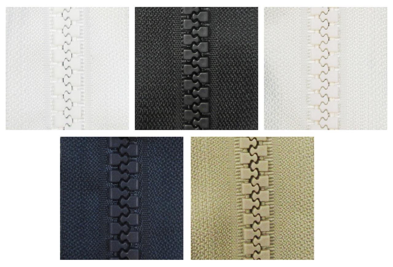 1 METRE BLACK No 8 CONTINUOUS WATERPROOF ZIPPER /& 1 SLIDERS HEAVY DUTY