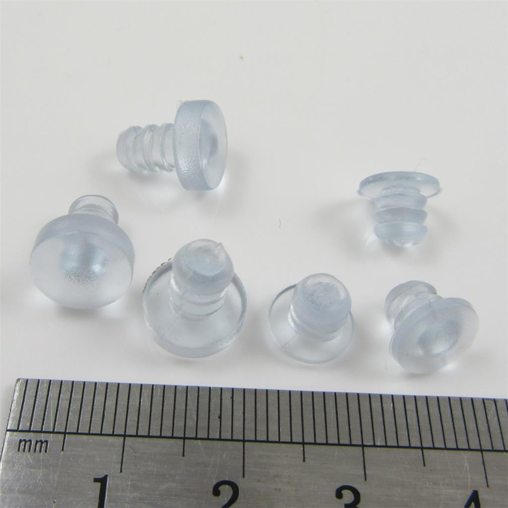 CLEAR PLASTIC 5MM HOLE BLANK PLUGS WOODWORKING CARPENTRY "2 SIZES" eBay
