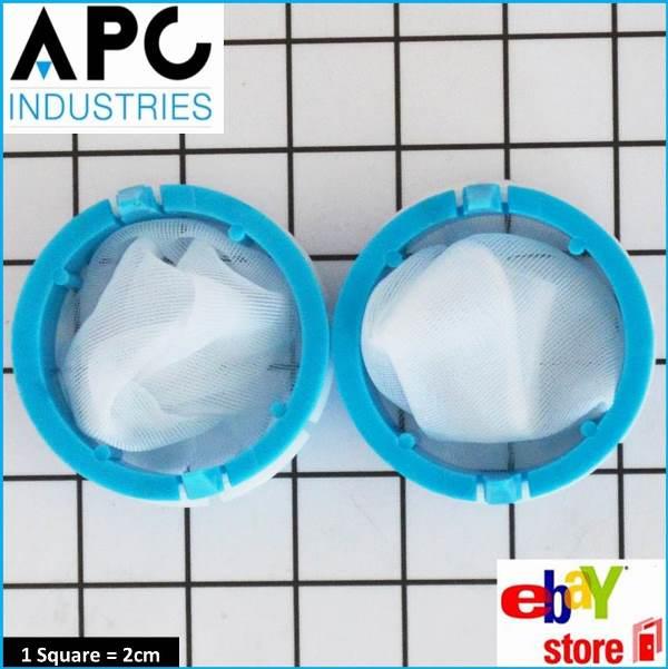 2x GENUINE SIMPSON WESTINGHOUSE WASHING MACHINE LINT FILTER 0564257398