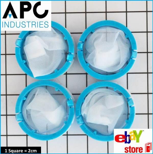 4x GENUINE SIMPSON WESTINGHOUSE WASHING MACHINE LINT FILTER 0564257398