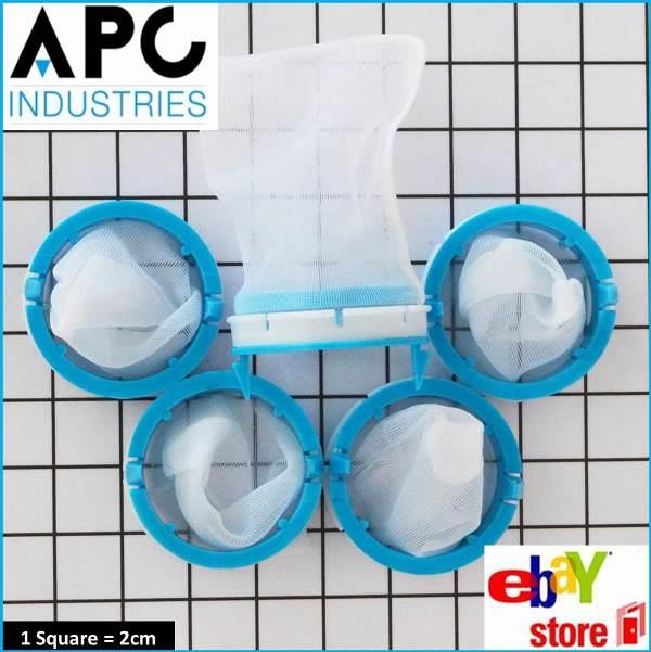 5x GENUINE SIMPSON WESTINGHOUSE WASHING MACHINE LINT FILTER 0564257398