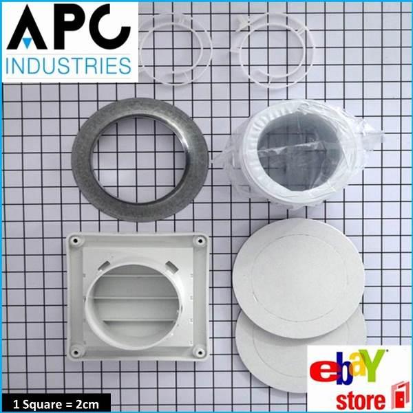 GENUINE SIMPSON WESTINGHOUSE ELECTROLUX DRYER VENTING KIT THRU WALL