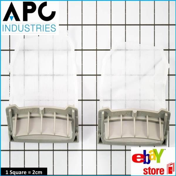 GENUINE SIMPSON ELECTROLUX WASHING MACHINE LINT FILTER PACK OF 2