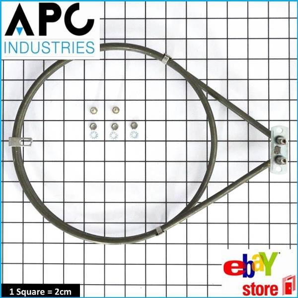 GENUINE FISHER & PAYKEL FAN FORCED OVEN ELEMENT PART 447752 542959P