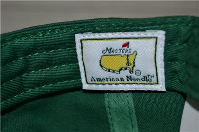 Masters Tournament グリーンキャップ 2022 Official Masters Big Logo Green Caddy Hat