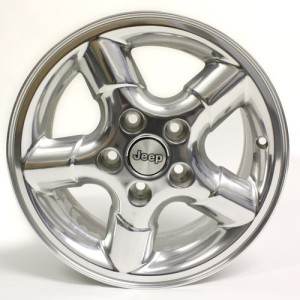 15" JEEP WRANGLER 2000 POLISHED WHEELS OEM 9032 15X7 | eBay