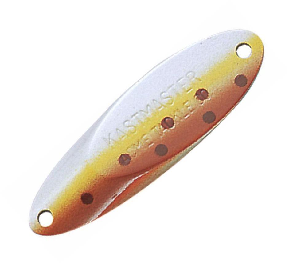 Acme Kastmaster 1/8 oz Spoon Fishing Lure Gold & Red 3.5 grams 