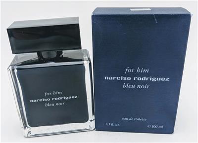 NARCISO RODRIGUEZ BLEU NOIR FOR HIM EAU DE TOILETTE 3.3 Fl.oz/100