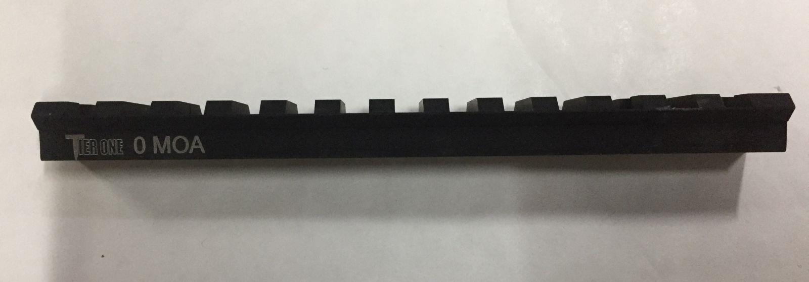 Tier uno Tikka T3 0 Moa Picatinny Riel Adaptador de Base CNC 7075T6 Hecho Tier uno Tikka T3 0 Moa Picatinny Riel Adaptador de Base CNC 7075T6 Hecho