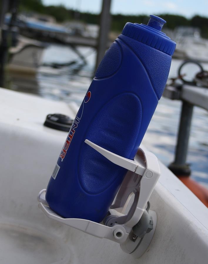 RAILBLAZA CupClam & StarPort Kit - White - Boat,ATV,Kayak Cup Bottle ...