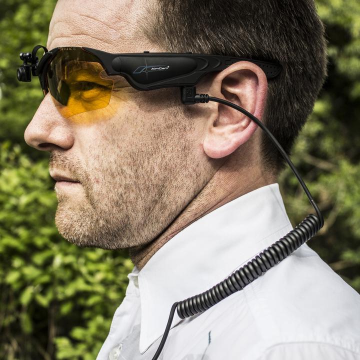 AimCam Line of Sight Camera Glasses & 32GB SD Card Hunting ...