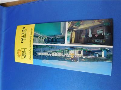 BEST WESTERN INN HOTEL DALTON GEORGIA POSTCARD CARPET ...