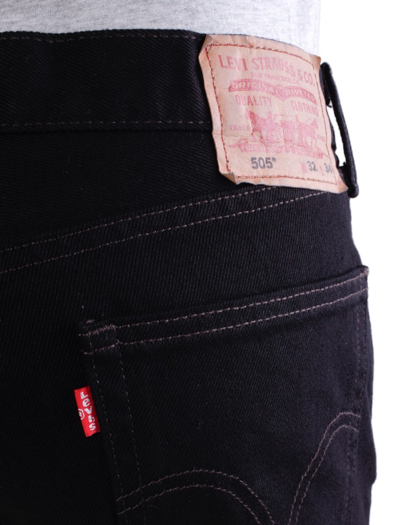 Levi's Men's 505 Straight Fit Jeans Black #0260 | eBay