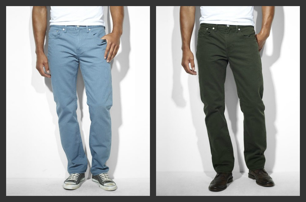 Levi's Men's 513 Slim Bedford Corduroy Pants Blue and Rosin | eBay