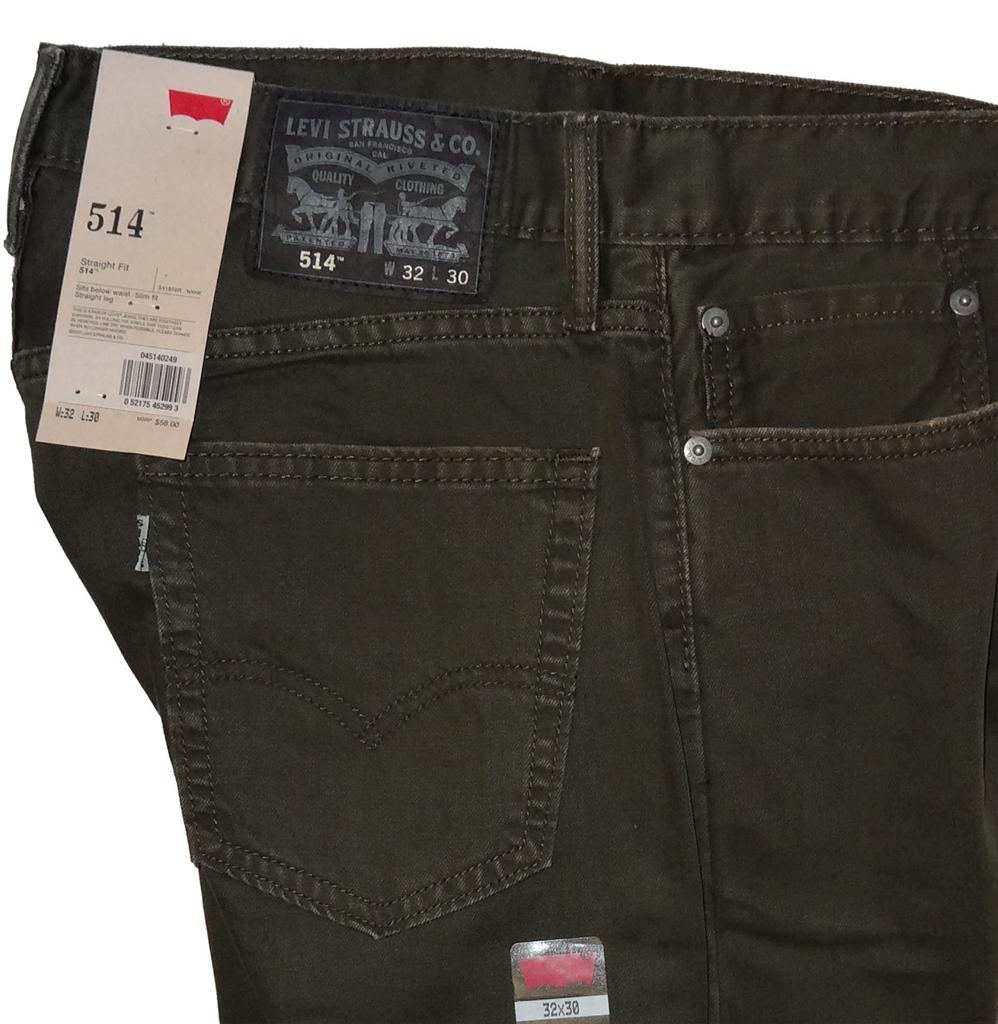 Levi's Men's 514 Slim Straight Fit Jeans 5 Colors Many Sizes | eBay