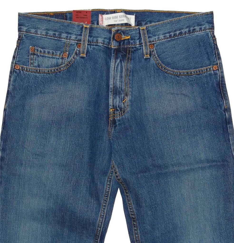 Levi's Men's 529 Low Rise Relaxed Straight Jeans Blue #0586 DEADSTOCK ...