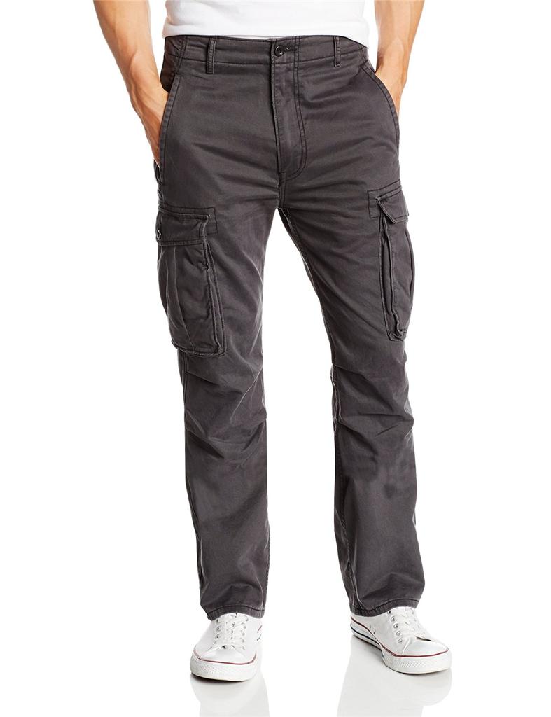 Levis Mens Relaxed Fit Ace Cargo Pants Camo Black Beige Grey Green New ...