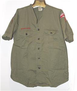 1950's Boy Scouts of America Sanforized Shirt Unisex Adult