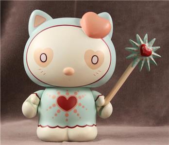 Vintage 2010 KidRobot Tara McPherson xMagic Love Hello Kitty 6