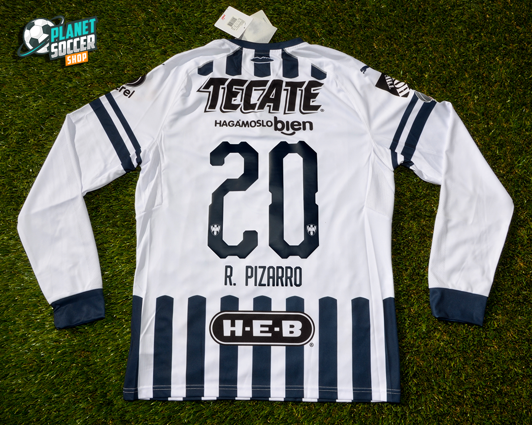 PLAYERA RAYADOS DE MONTERREY OFFICIAL PUMA HOME LONG SLEEVE JERSEY