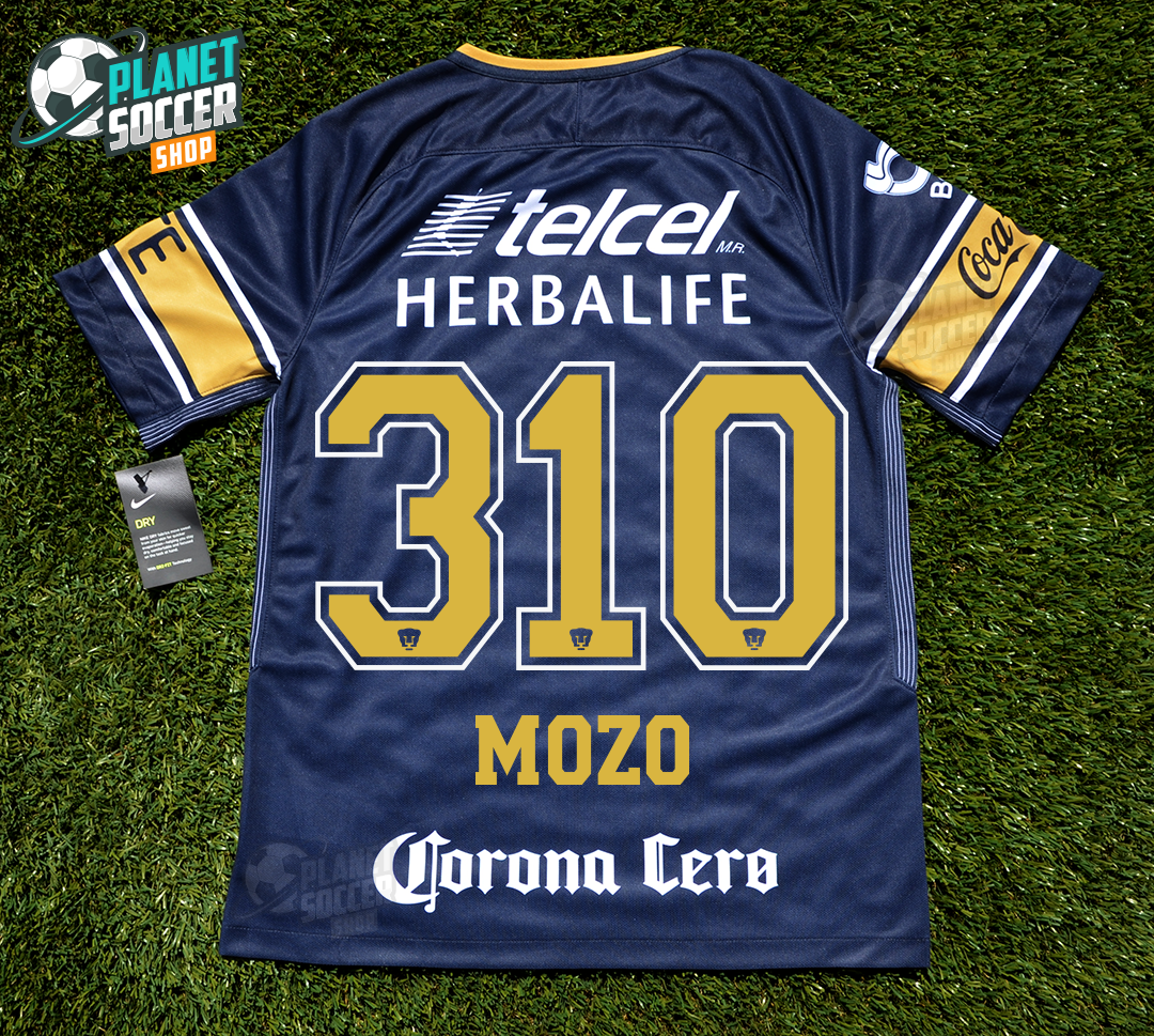 OFFICIAL NIKE PUMAS UNAM AWAY MEXICO JERSEY 2017-2018 PLAYERA 100