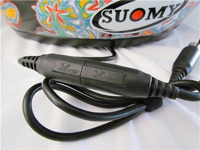 Suomy Spec 1R Extreme Flower Anthracite Motorcycle Helmet Sparkle